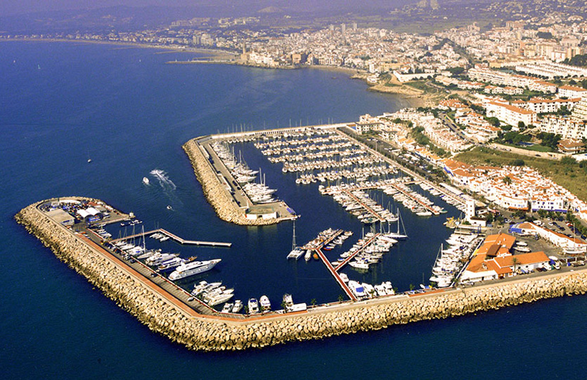 Desarrollo del puerto deportivo de Aiguadolç